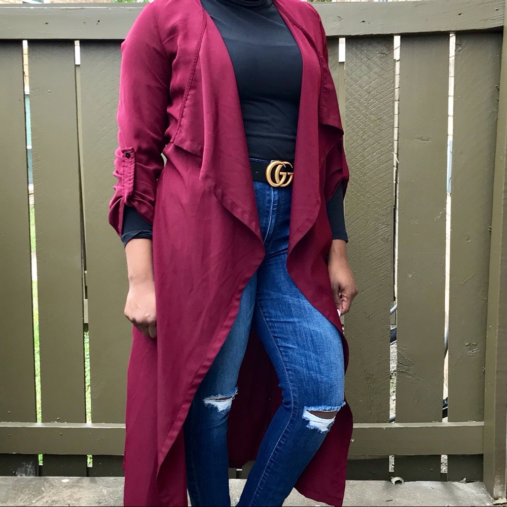 Shawl Collar Duster